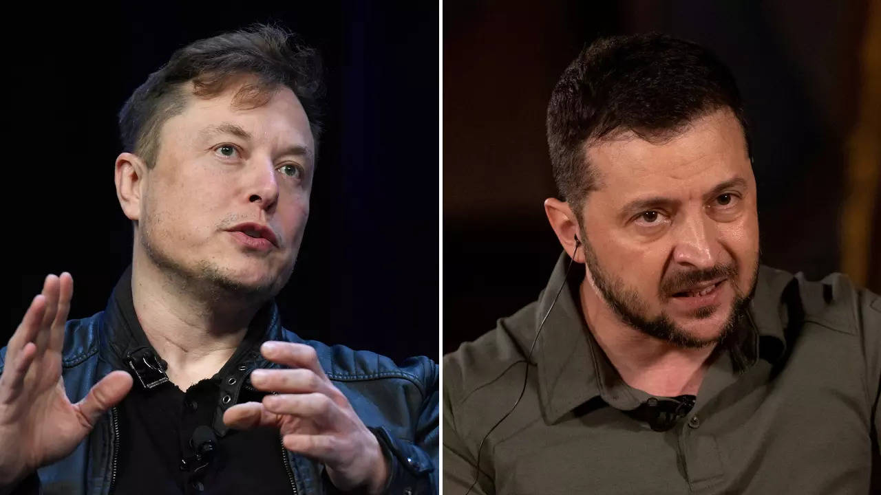 Elon Musk and Zelenskyy